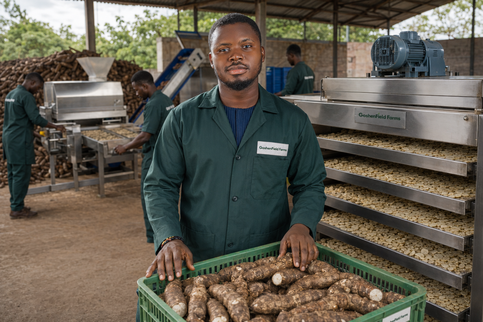 GoshenField Farms Cassava Processing Machinery Services