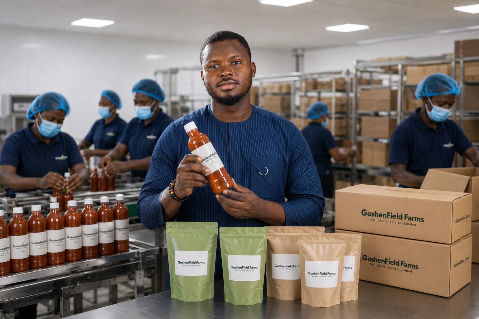 GoshenField Farms Contract Manufacturing and Packaging Services